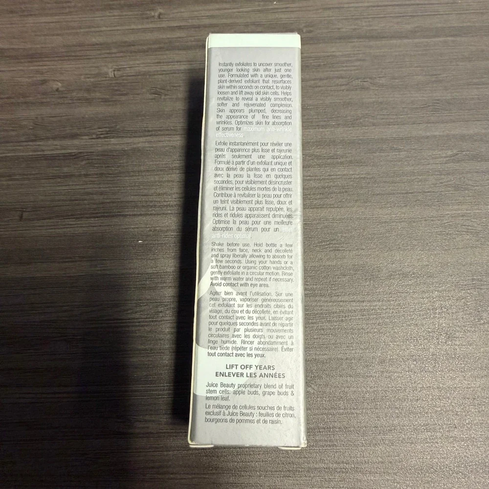 Juice Beauty Stem Cellular Exfoliating Peel Spray 15mL 0.5 fl oz Travel Size NEW